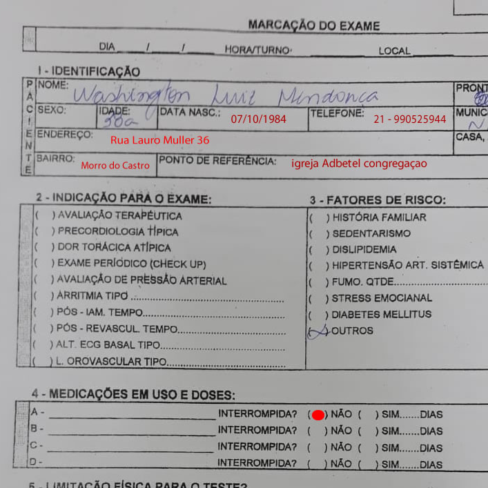 WASHINGTON LUIZ MENDONÇA DOS SANTOS